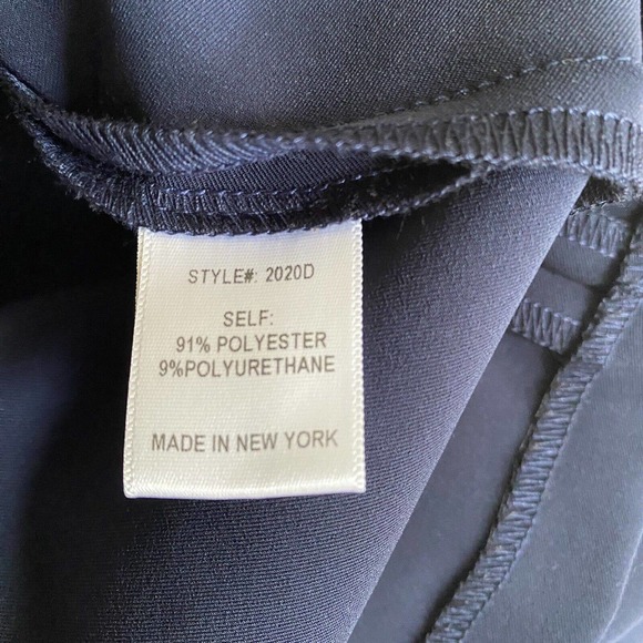 Of Mercer Womens Size 12 Navy Morgan Dress Stretch Business Career - Picture 5 of 7